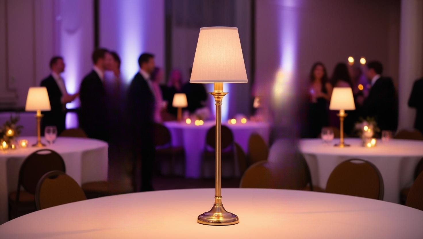Location de lampes LED sans fil pour événements, mariages, réceptions