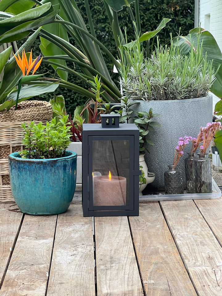Lanterne d’Extérieur en Métal Noir Mat | Élégante et Pratique
