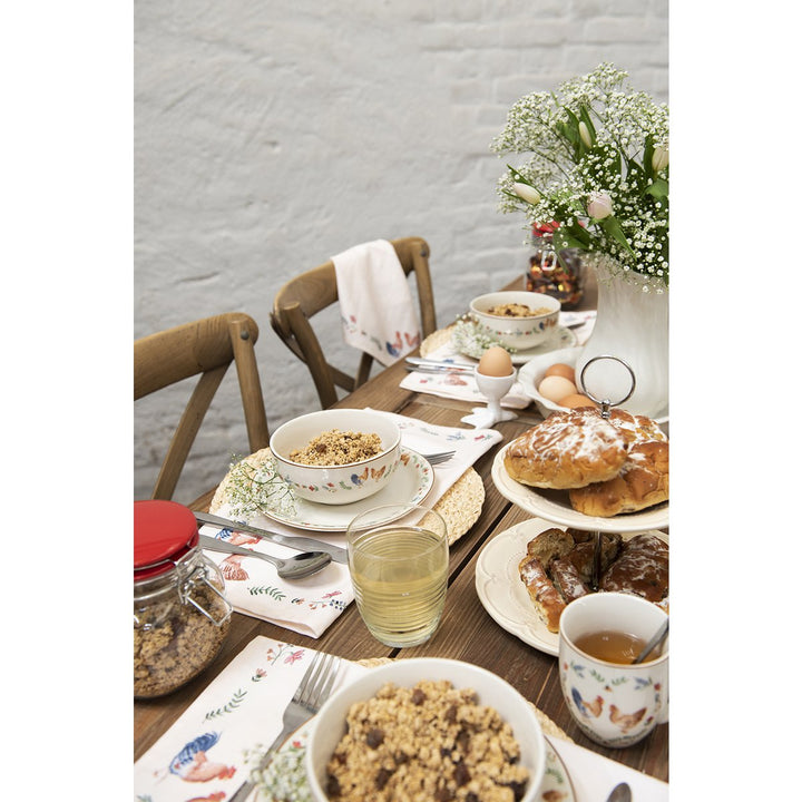 Présentoir à dessert deux plateaux