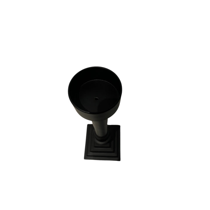 Candle lamp | Matte Black Finish – Elegance and Simplicity