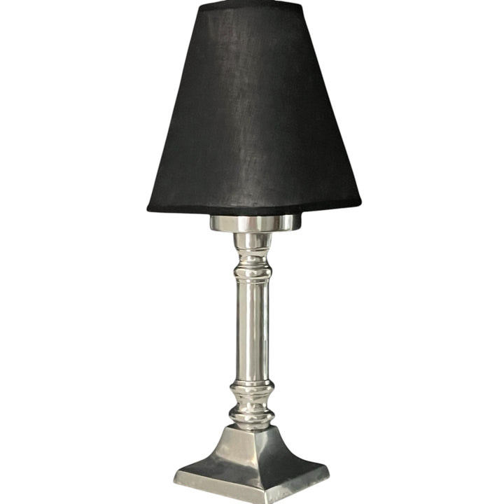 Offre Spéciale : Lampe avec Abat-jour LIN NOIR + Système de Bougies LED Rechargeables - 44,25 EUR