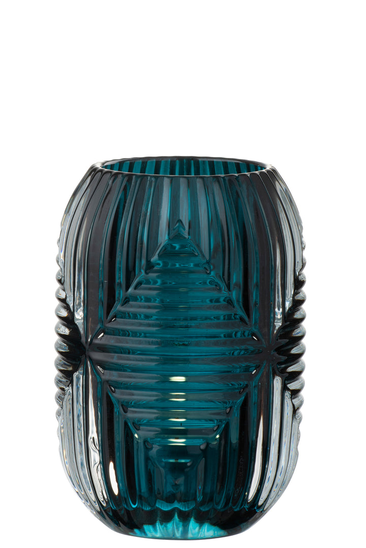 GATSBY | ART DECO  GLAZEN KANDELAAR