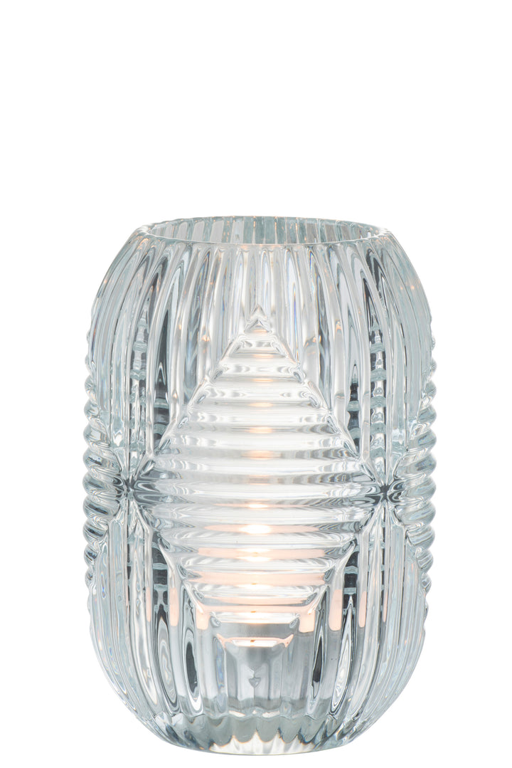 GATSBY | ART DECO  GLAZEN KANDELAAR