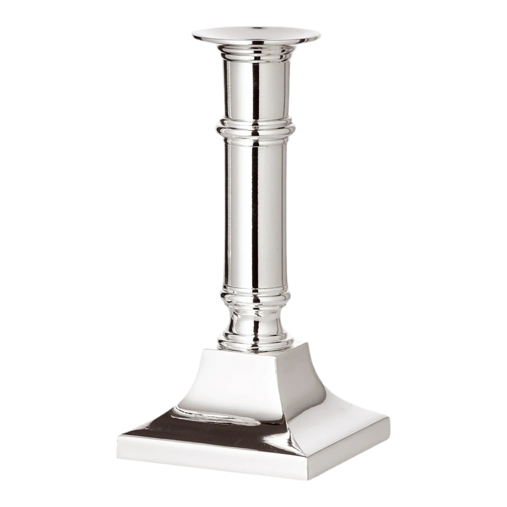 Kent H 16 cm | Bougeoir Argenté Anti-Ternissement