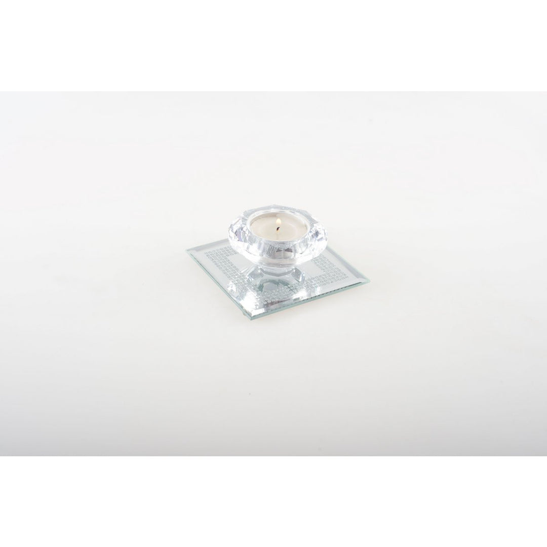 BOUGEOIR CRISTAL CHAUFFE PLAT