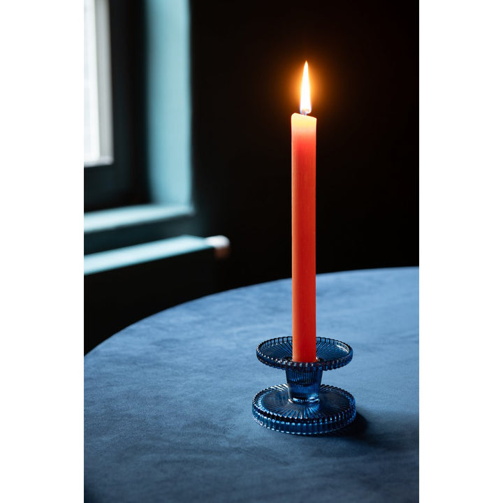 Boîte 6 Bougies  chandelle Orange -9h