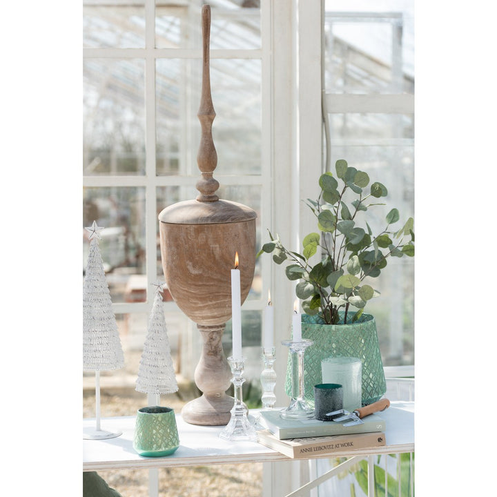 Bougeoirs en Verre Chic Intemporel