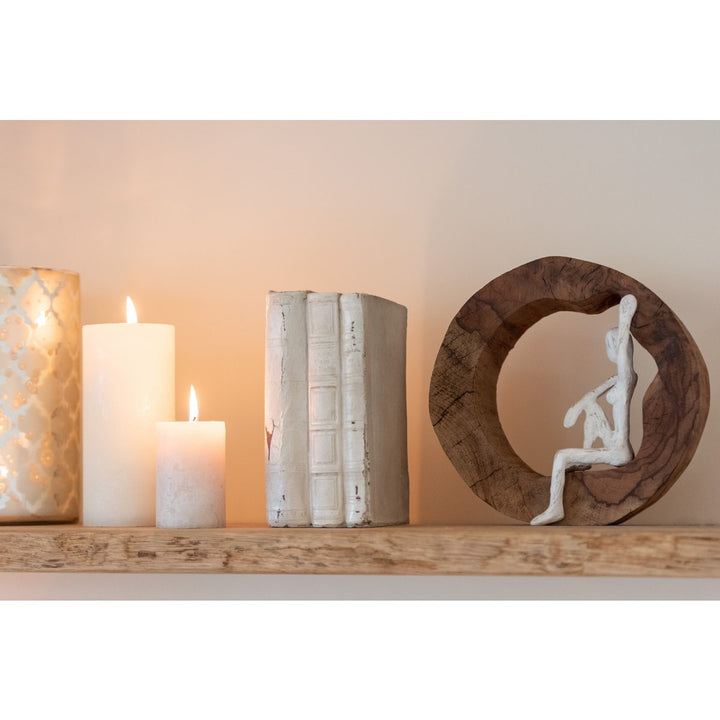 Bougie Cylindrique Blanc XXL