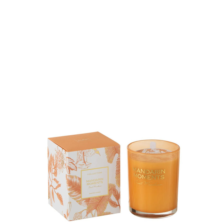Bougie Parfumée Mandarin Moments Cire Orange Large - 70h