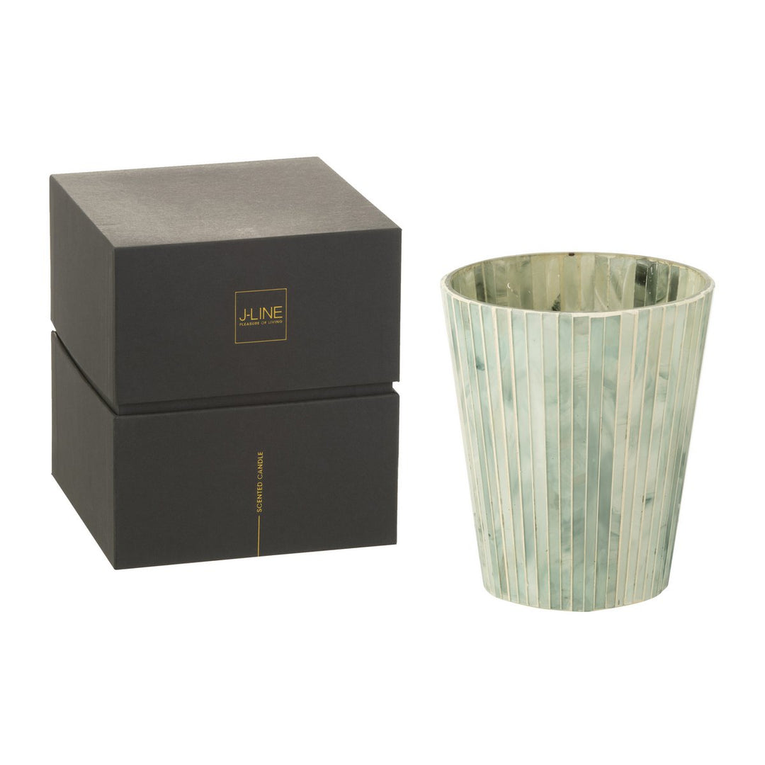 Bougie Parfumée Noa  Seaside Bliss  Bleu Clair Large 75h