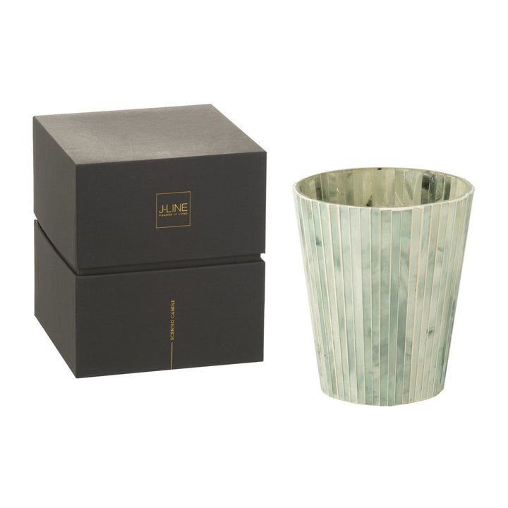 Bougie Parfumée Noa  Seaside Bliss  Bleu Clair Large 75h