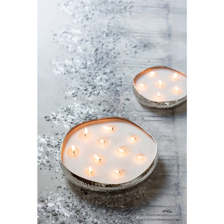 Bougie Parfumee Chic  dans Metal  argente