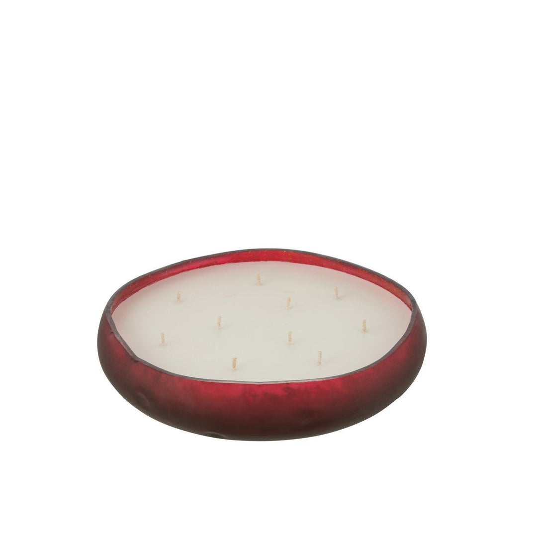 Bougie Senteur M-Chic Verre Rouge Large 40 heures