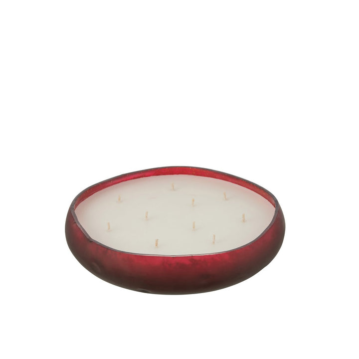 Bougie Senteur M-Chic Verre Rouge Large 40 heures