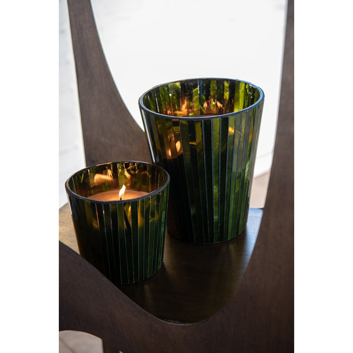 Bougie Senteur Noa Herbal Serenity Vert Large-60h parfumee