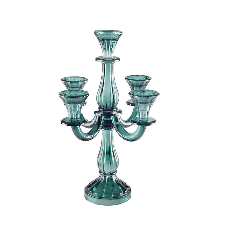 CHANDELIER VERRE TURQUOISE