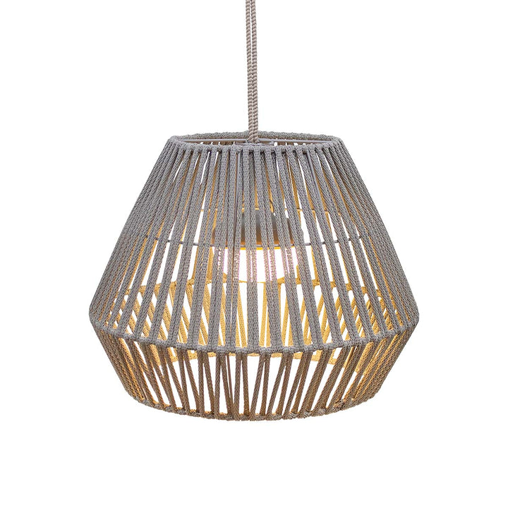 CONTA   | Lampe suspension Sans Fil  PVC Recyclé  | Rechargeable avec Télécommande