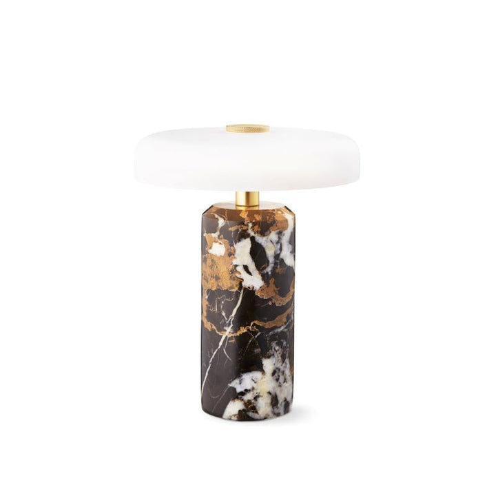 TRIP | MOUTH BLOWN  GLASS LAMPSHADE | RECHARGEABLE LED LAMP