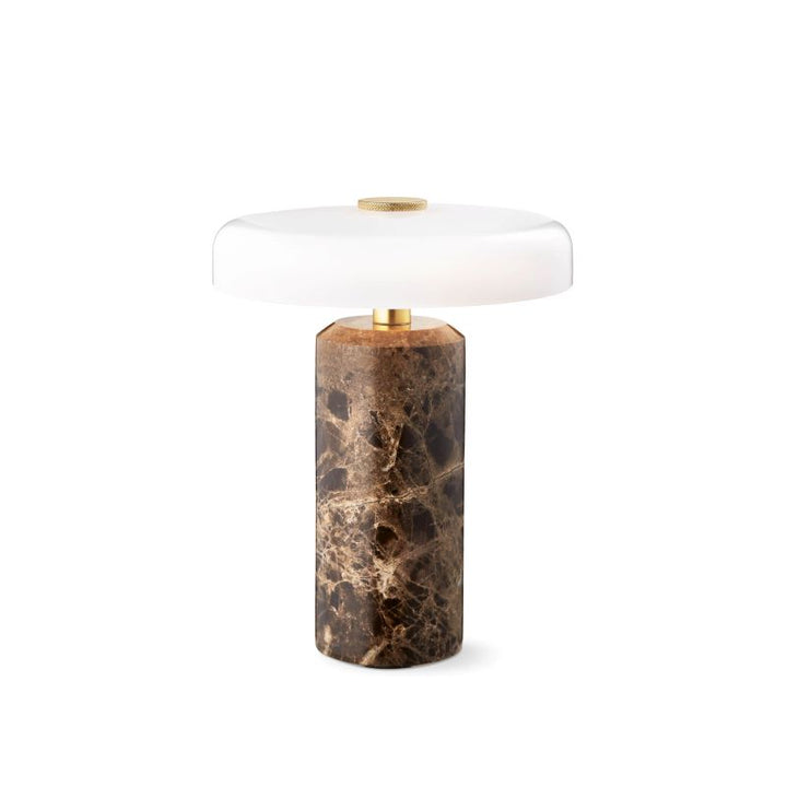 TRIP | MOUTH BLOWN  GLASS LAMPSHADE | RECHARGEABLE LED LAMP