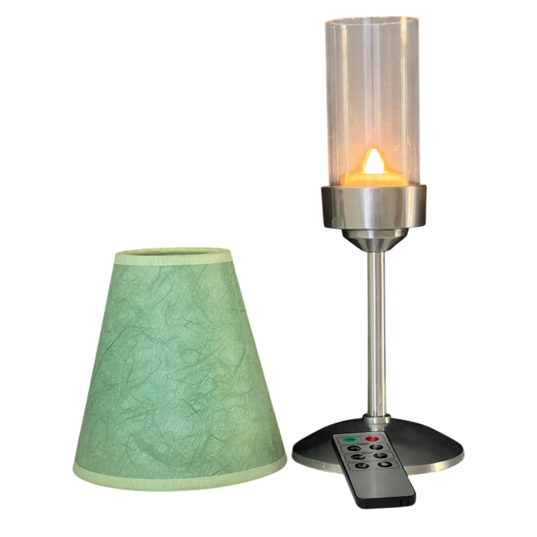 CORDLESS TABLE LAMP WITH LED RECHARGEABLES CANDLES