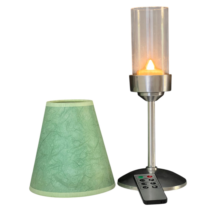 CORDLESS TABLE LAMP WITH LED RECHARGEABLES CANDLES
