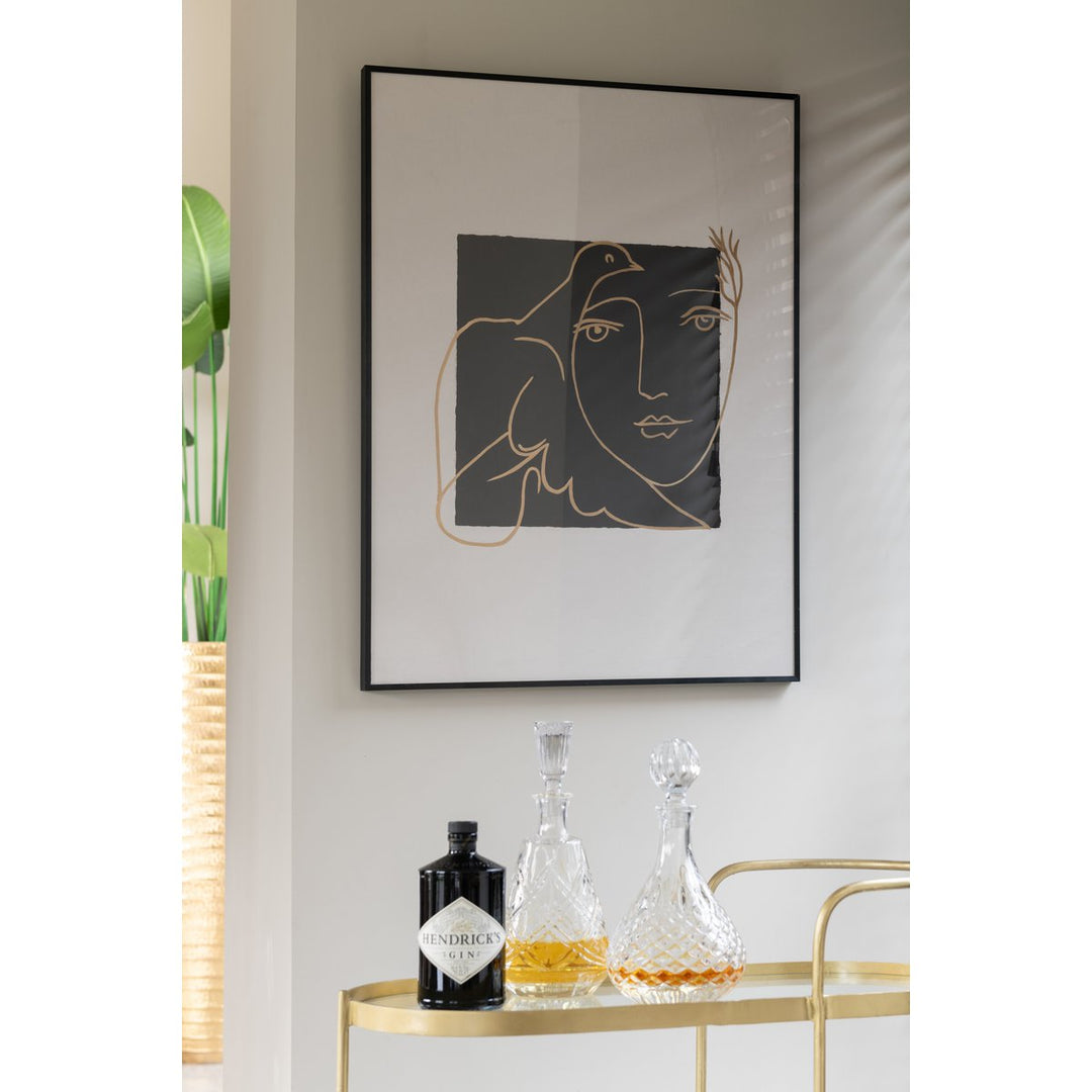 Carafe Survey  en verre transparent