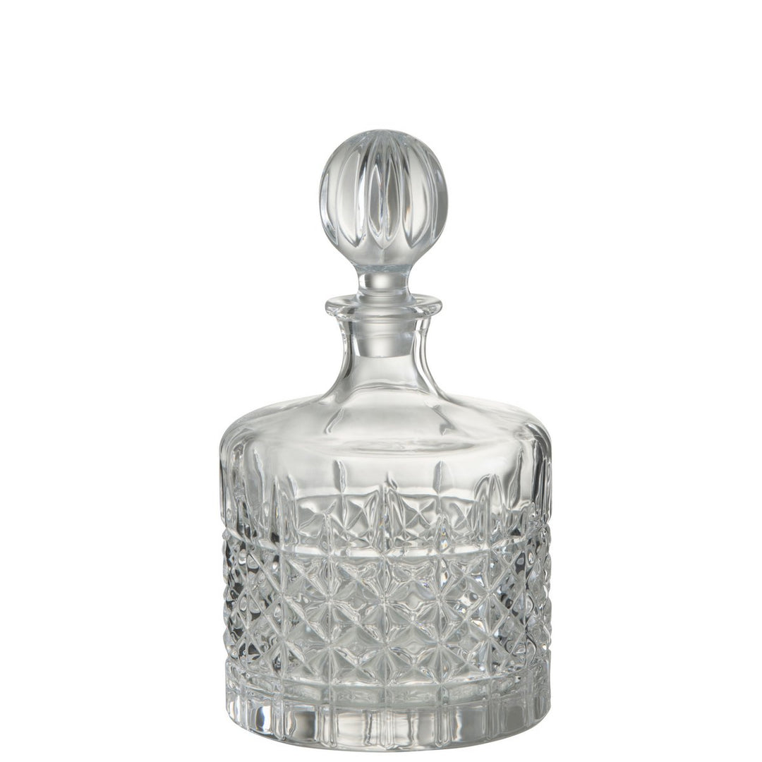 Carafe à décanter  en verre transparent