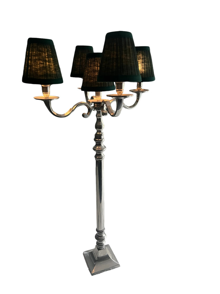 Chandelier  5 bras avec abat jour pour fêtes, Noel, marriage