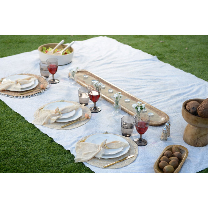 Duo Salière  et Poivrière en osier  et argente