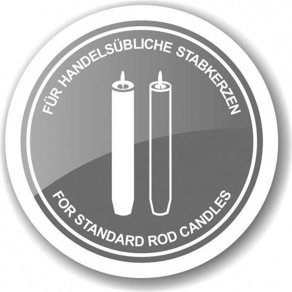 EDZARD Lincoln  Bougeoir Argent 2