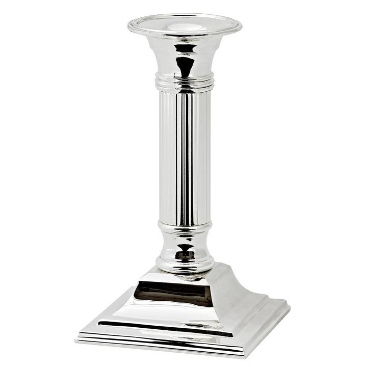 EDZARD Lincoln H15 cm | Bougeoir tige cannelée | Anti-Ternissement