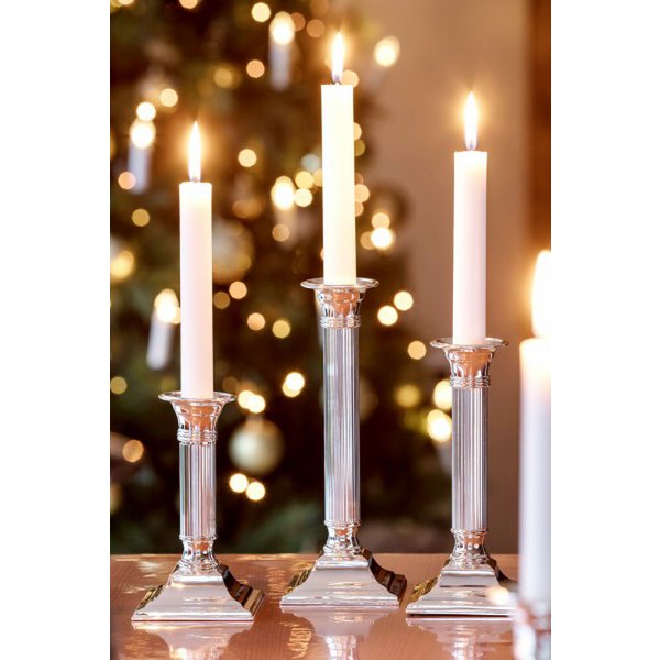 EDZARD Lincoln H15 cm | Bougeoir tige cannelée | Anti-Ternissement 8