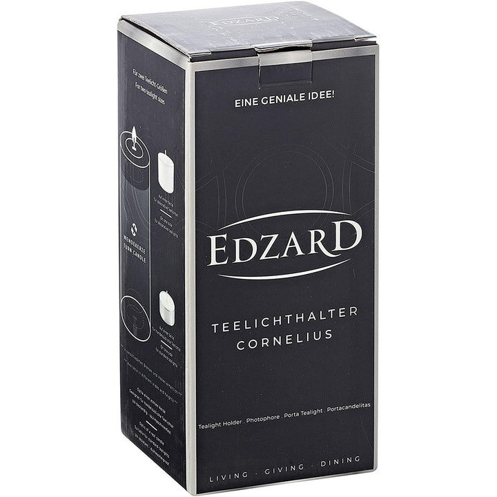 Edzard | Bougie permanente Cornelius H15 Blanc,
