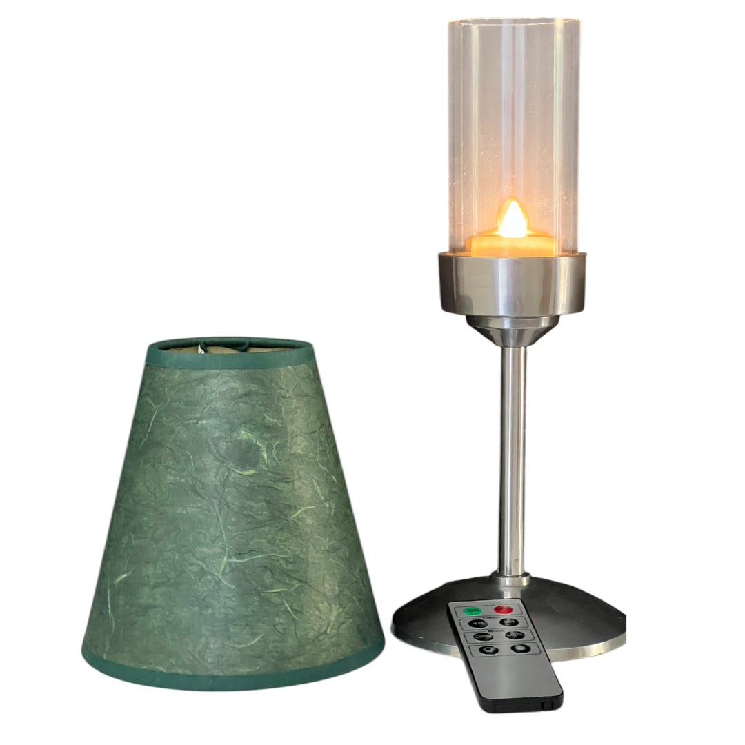 LAMPES ABAT JOUR POUR BOUGIES LED RECHARGEABLES