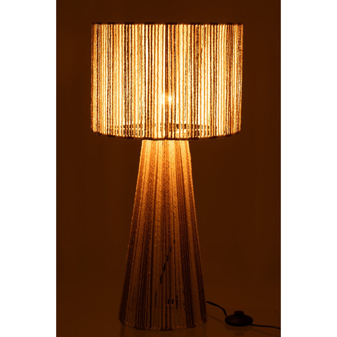 LAMPE DE TABLE AVCE CORDE
