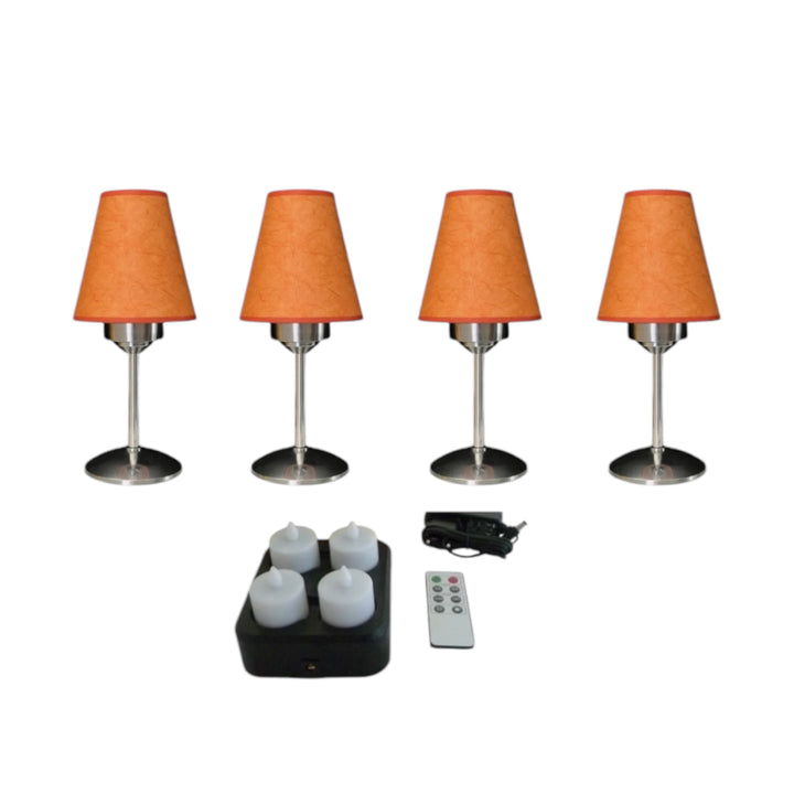 LE DCandle Lamp Terra Cotta Lampshade