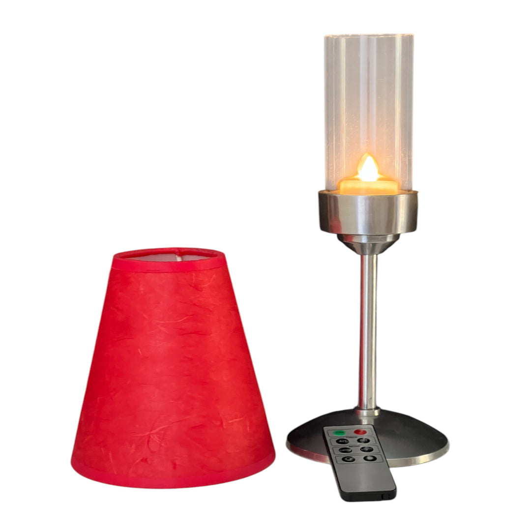 LED KAARSEN EN OPLAADBARE TAFELLAMPEN