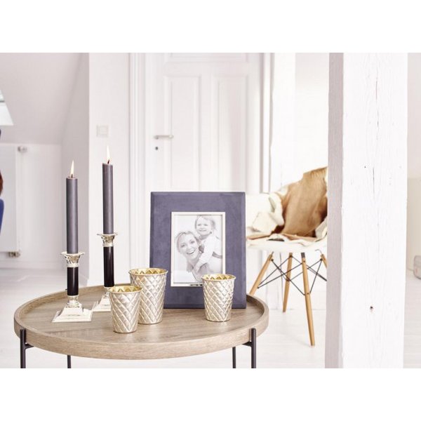 LINCOLN   Bougeoir Argenté Anti-Ternissement