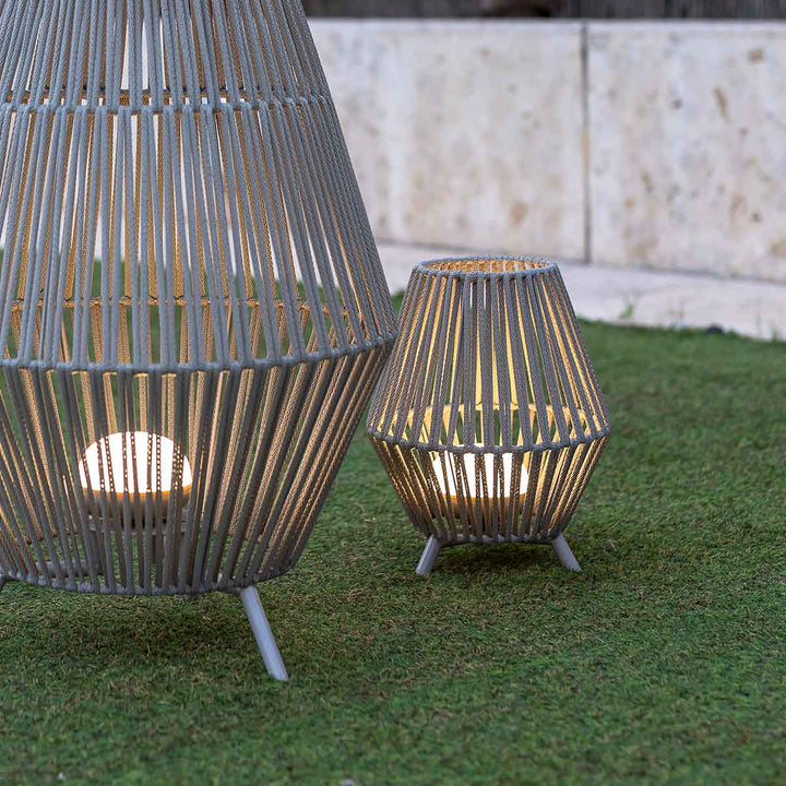 CONTA 30 cm  | Lampe Sans Fil  PVC Recyclé 30 cm  | Rechargeable avec Télécommande