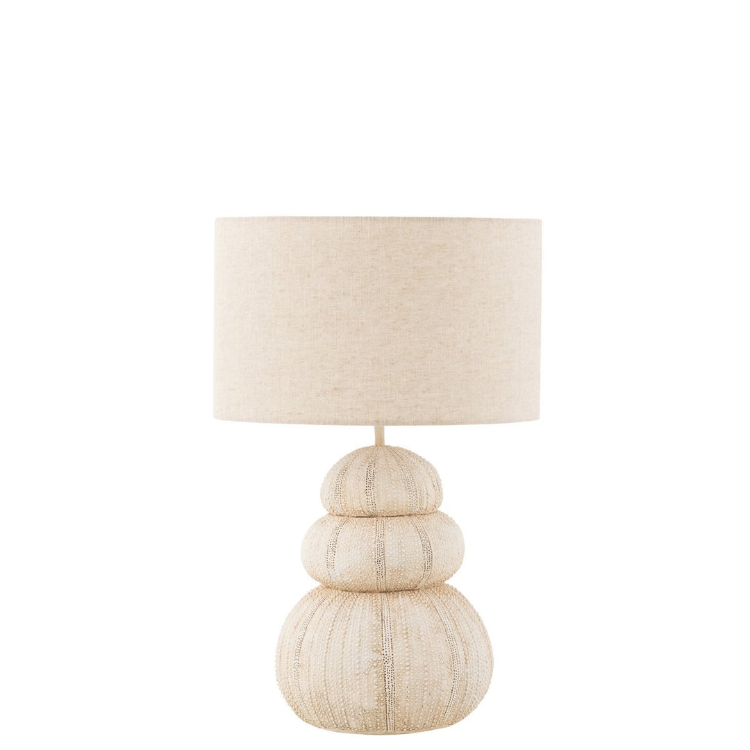 Lampe J-Line Oursin - polyersine - beige