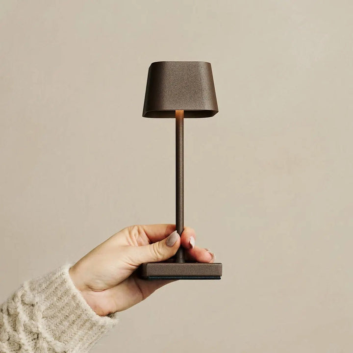 Mini Marron moka & 1 station de charge Qi