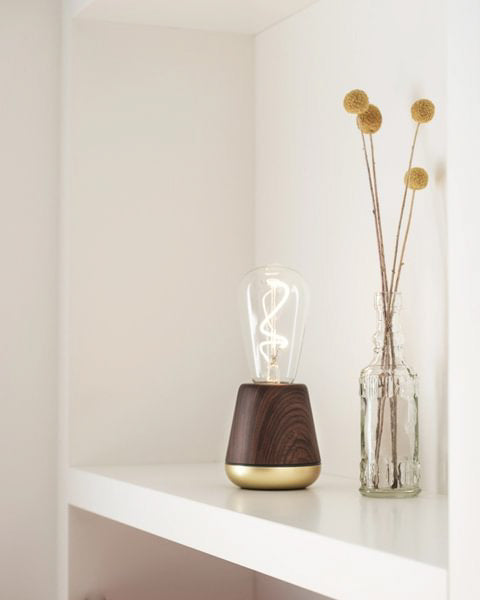 HUMBLE ONE WALNUT | LAMPE LED RECHARGEABLE