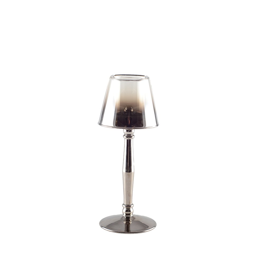 PHOTOPHORE CHAFFE PLAT EN VERRE