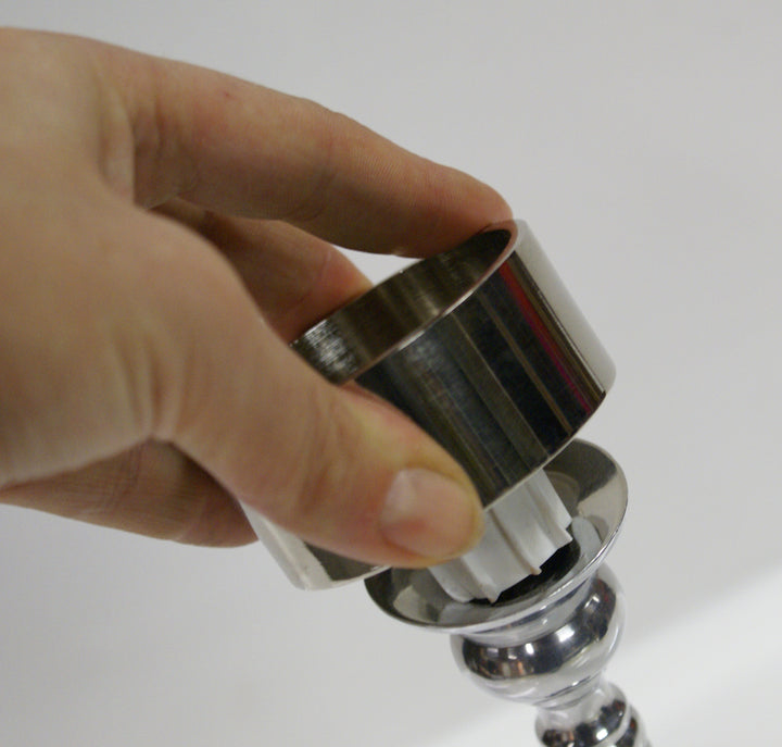 adaptateur chandelier pour bougie led