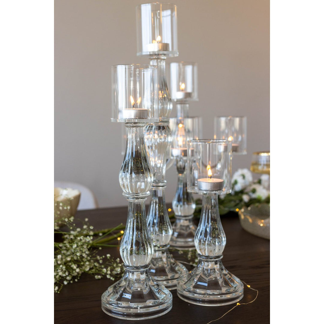 bougeoir transparent  fetes