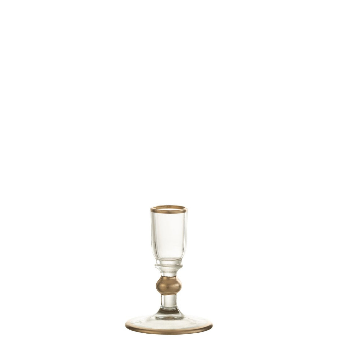 bougeoirs dore pour evenement marriage