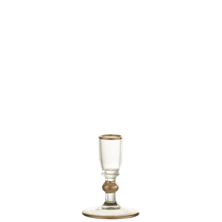 bougeoirs dore pour evenement marriage