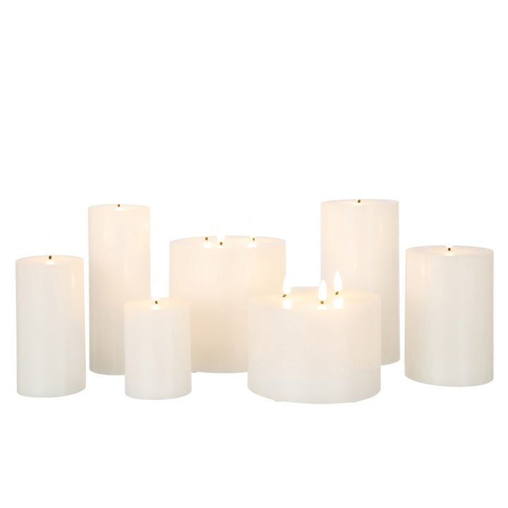 bougie led en cire sans flamme