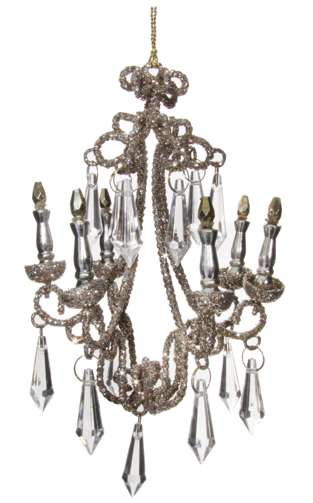 boule de Noël chandelier