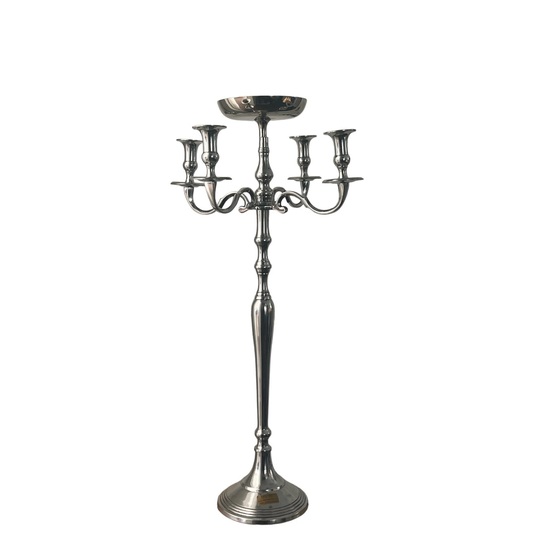 Chandelier  4   branches et plateau pour mariage, Fete , restaurant, hotel